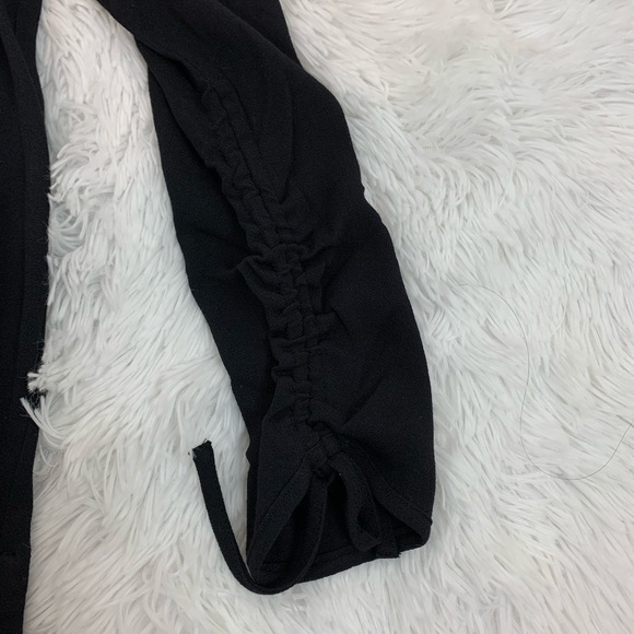 J Crew Point Sur NWT Drapey Open V Neck Blouse - Picture 6 of 8